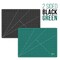 18" x 24" Self-Healing Cutting Mat 5-Ply (2 Pack) - Double-Sided Green/Black Craft Mat, Non-Slip Cutting Mats for Crafts, Sewing, Quilting, Scrapbooking